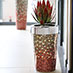 Mosaic planters for Delcairn Shopping Centre