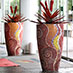 Mosaic planters