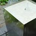 Stainless steel water feature