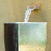 Stainless steel water feature