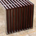 Flat Timber Slat Bench - B003