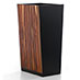 Timber clad trash bin