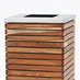 AT03H - timber clad trash bin