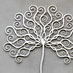 Stainless steel decorative wall tree