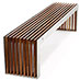 Flat Timber Slat Bench - B003